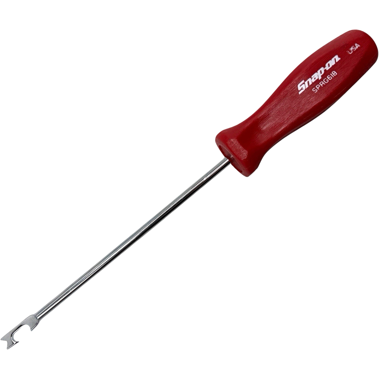 Snap On Tools Push Pull Spring Tool Groove Red SPRG618R 6 Inch Shaft