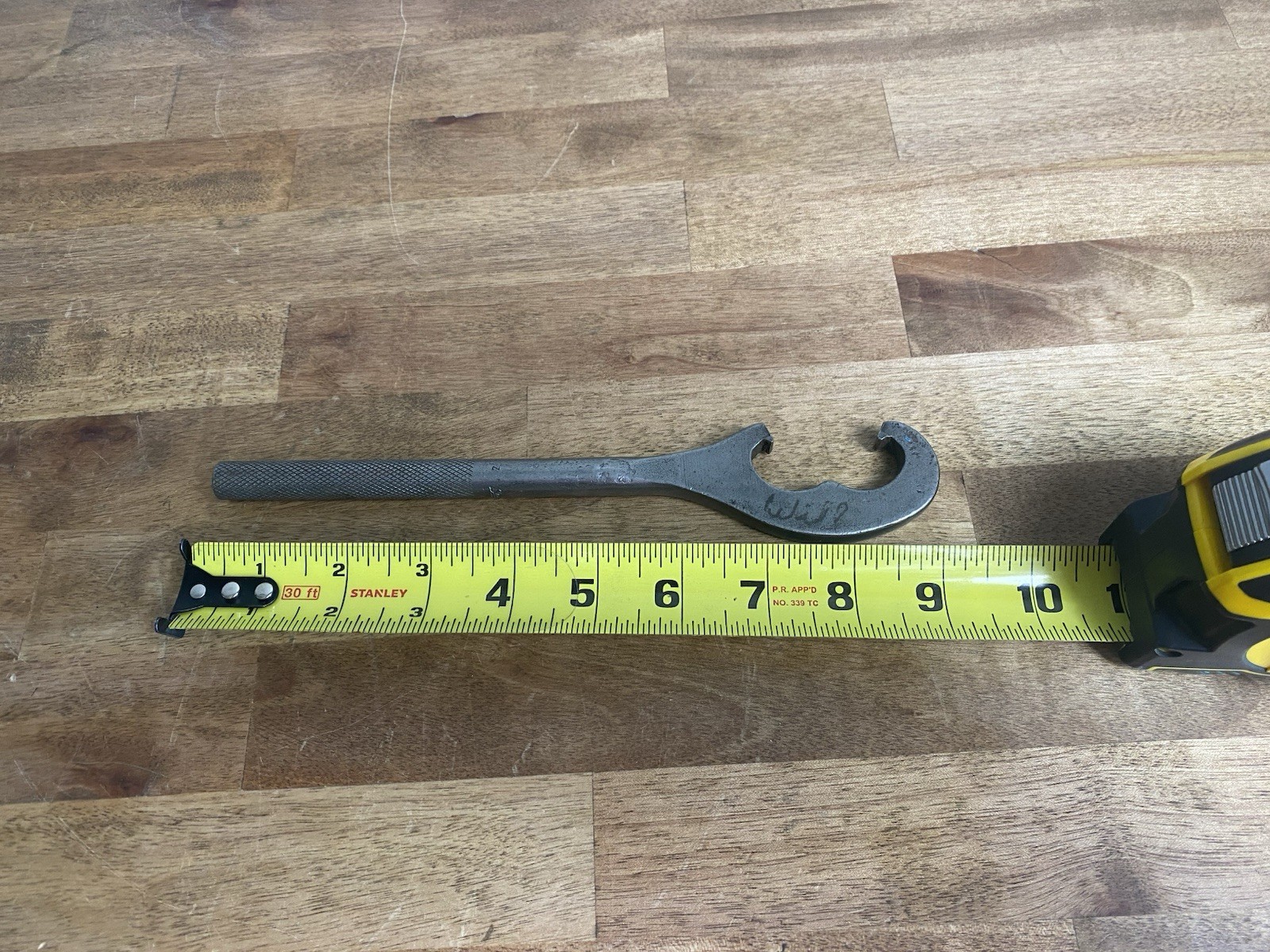 Snap On WA10 Tie Rod Wrench Adjusting Tools Alignment USA Vintage Owners Marks