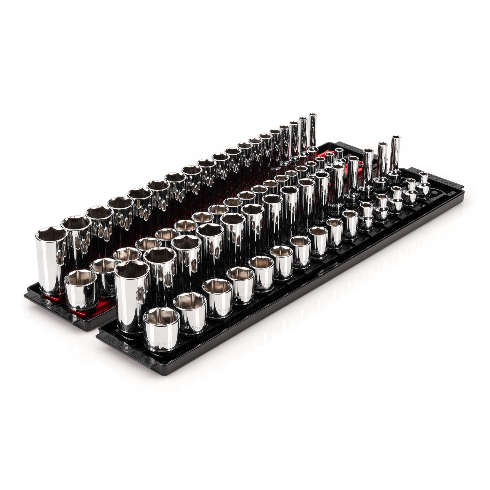 Tekton SHD91220 3/8″ Drive 6-Point Socket Set, 68-Piece