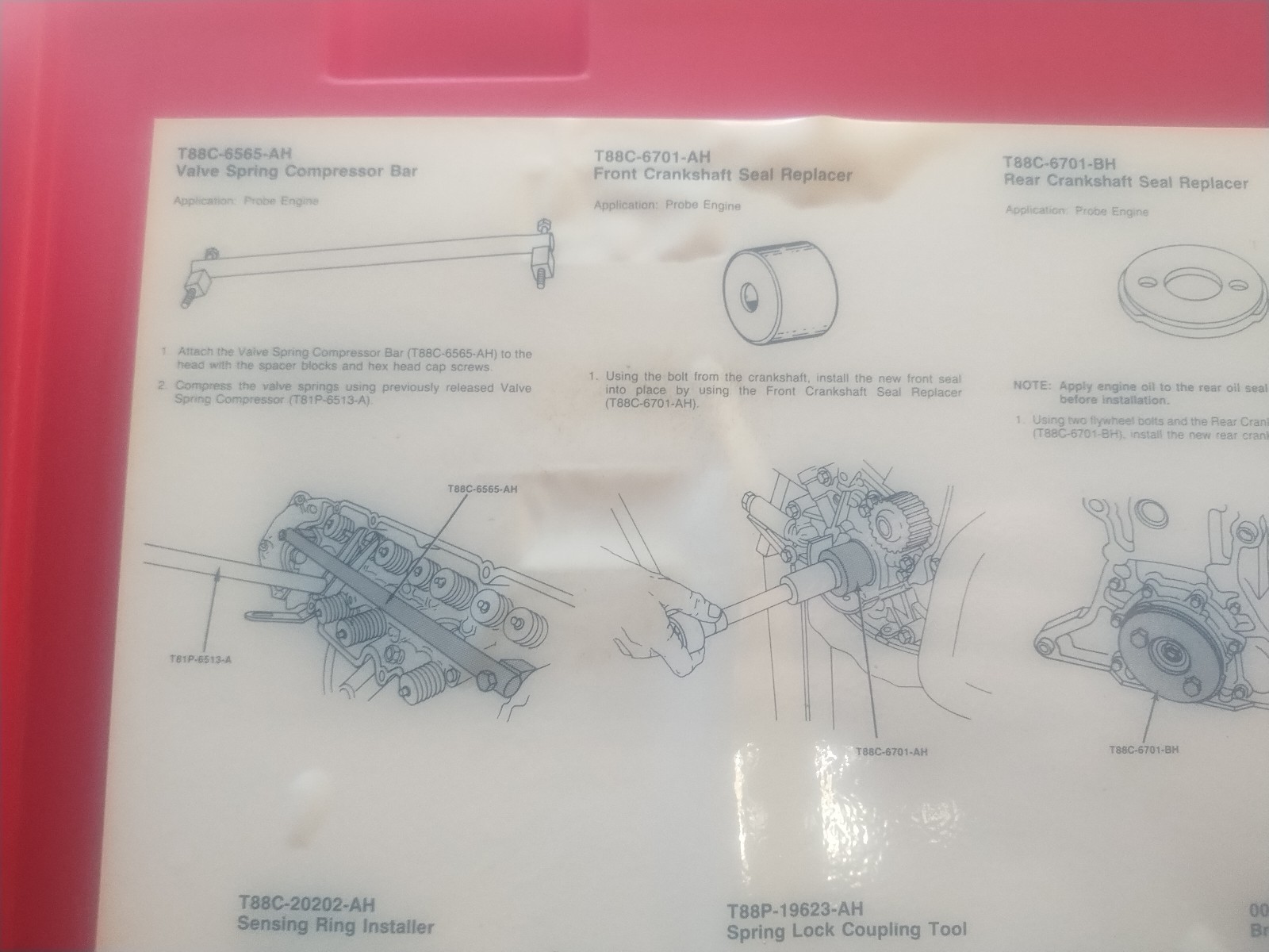 Rotunda Ford Service Tools 1988-2003 T88L-1000-SF. See Pictures