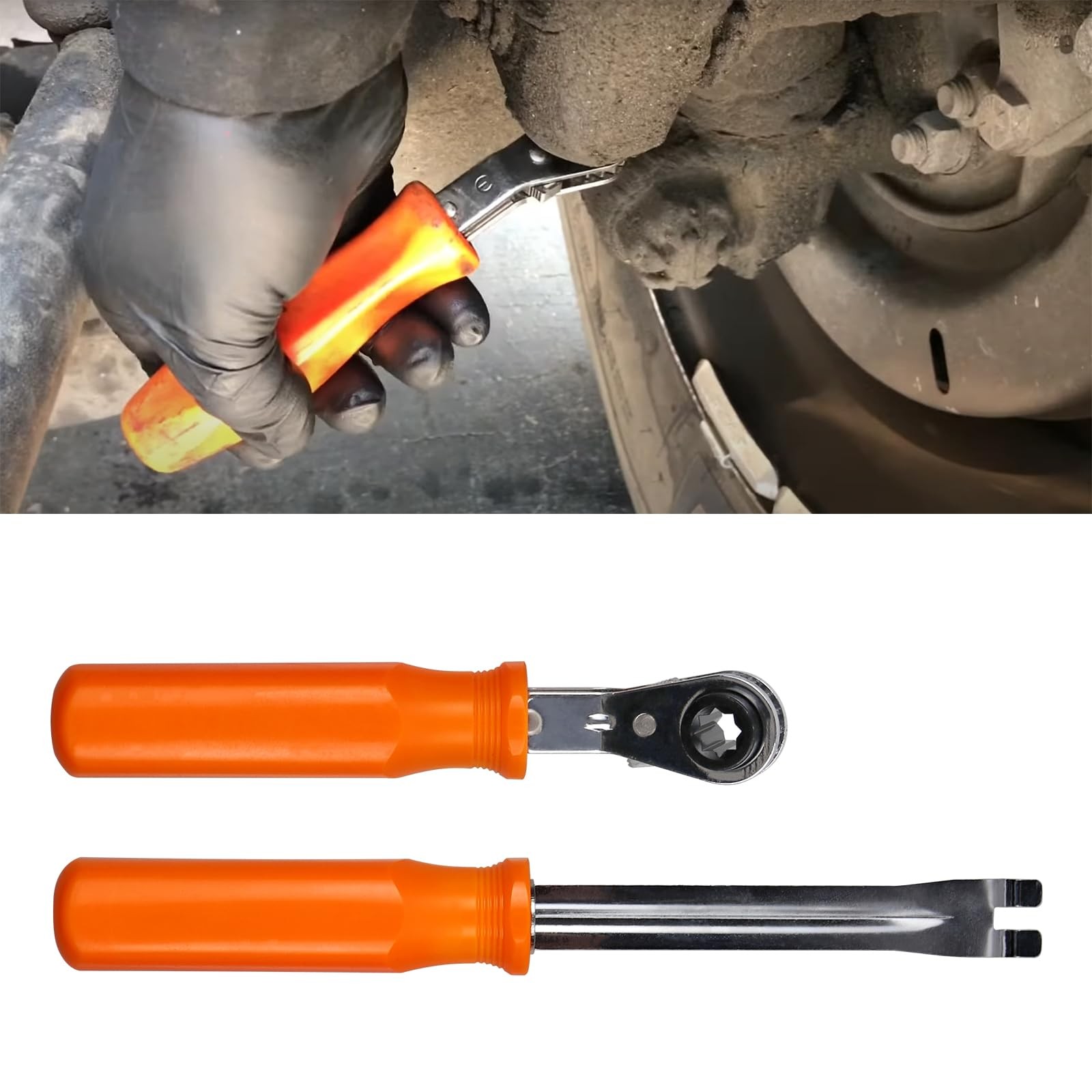 2-Piece Automatic Slack Adjuster Release Tool Set for Air Brake System Adjust…