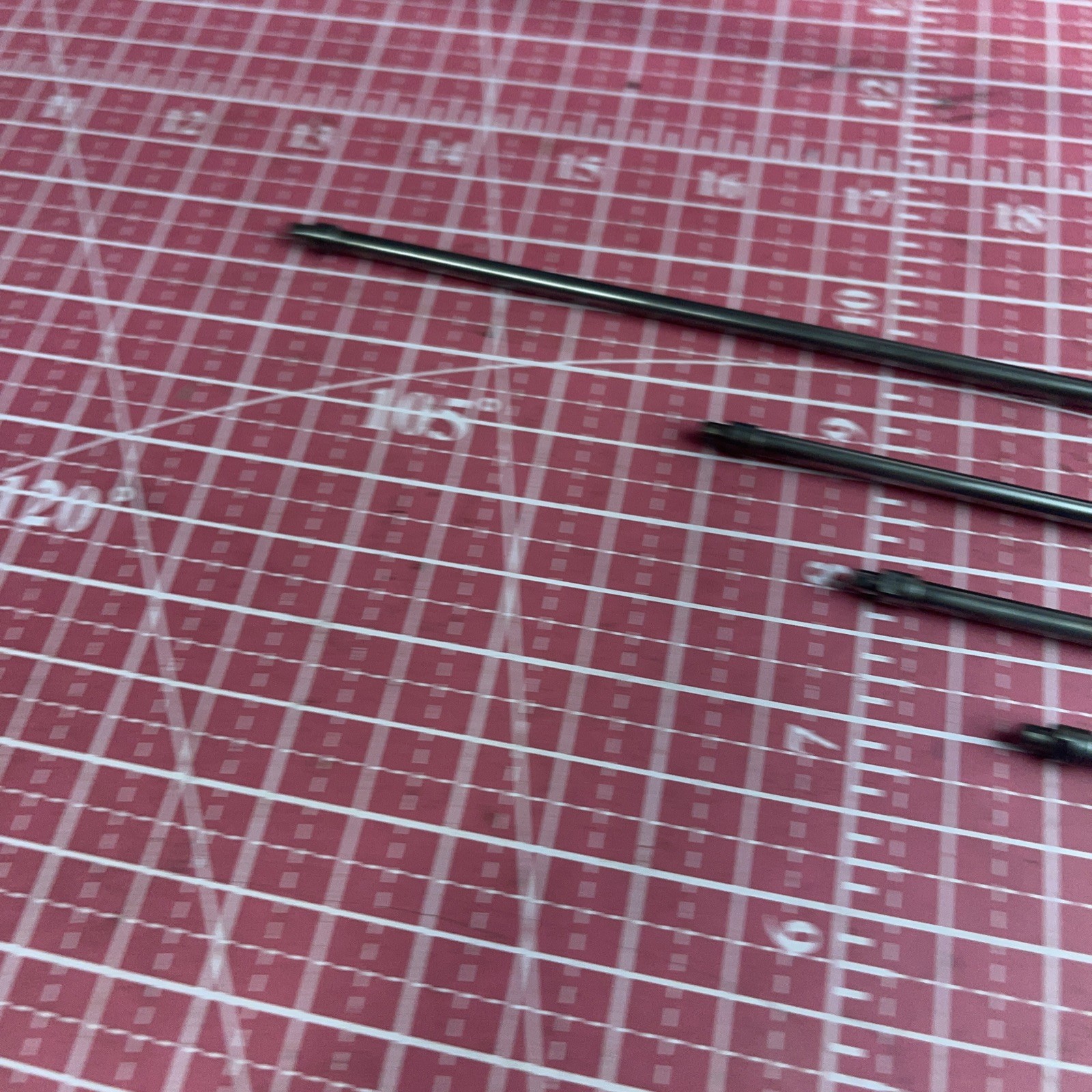 Vintage LS Starrett USA No 124 Inside Micrometer Partial Set 7 Piece Satin