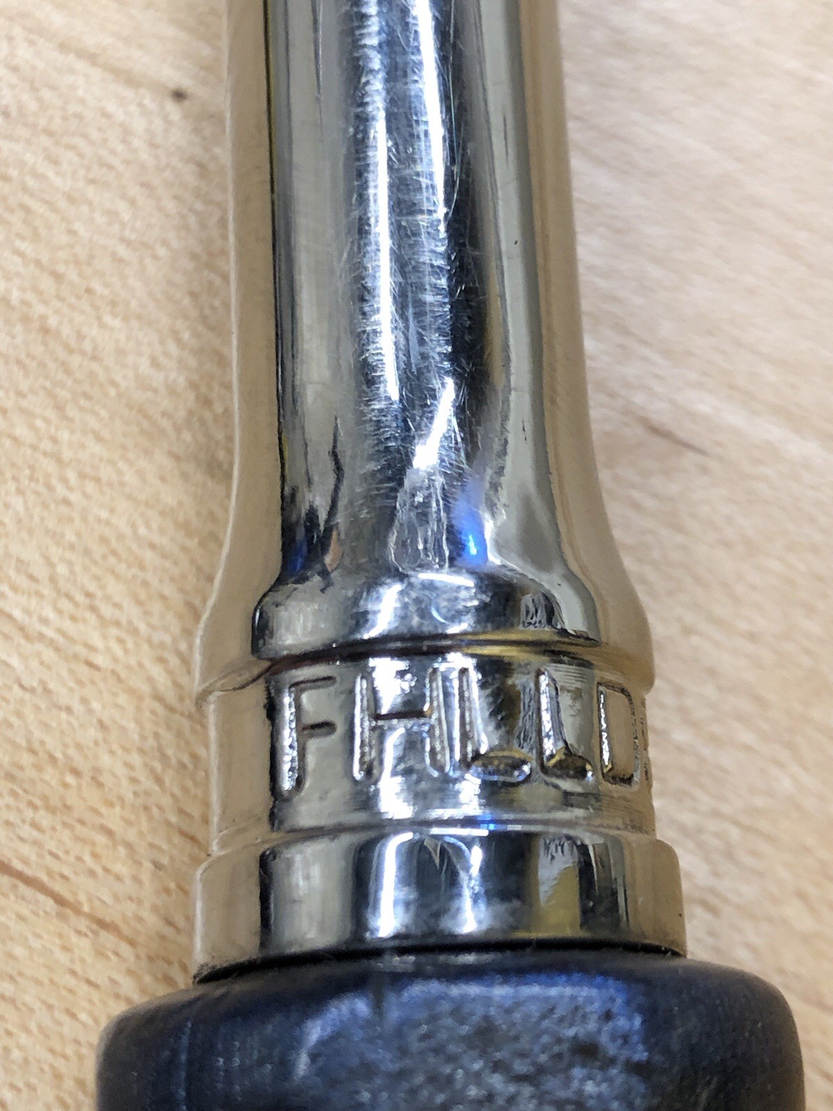 Snap-On 3/8 Drive Extra Long Fixed Head Ratchet FHLLD80