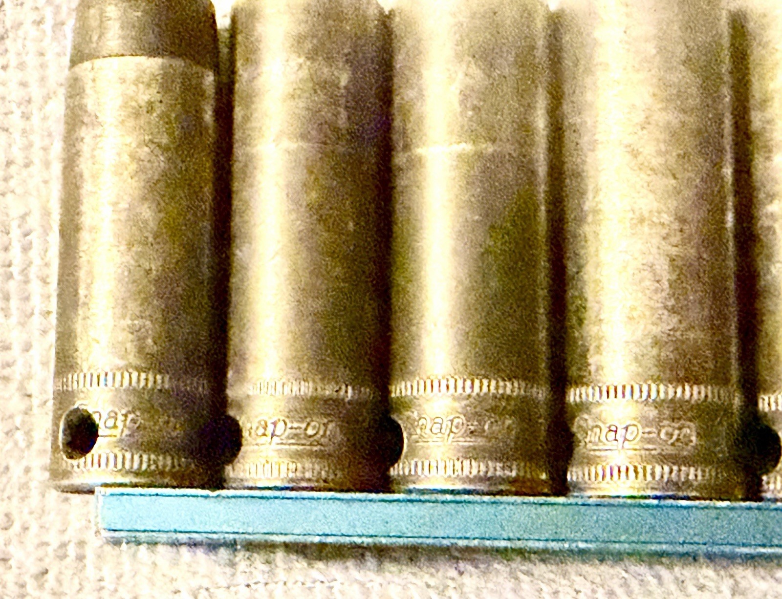 Snap-on 210SIMFYA 3/8″ Dr Metric Deep Impact Socket Set 10mm-19mm 6pt Profession