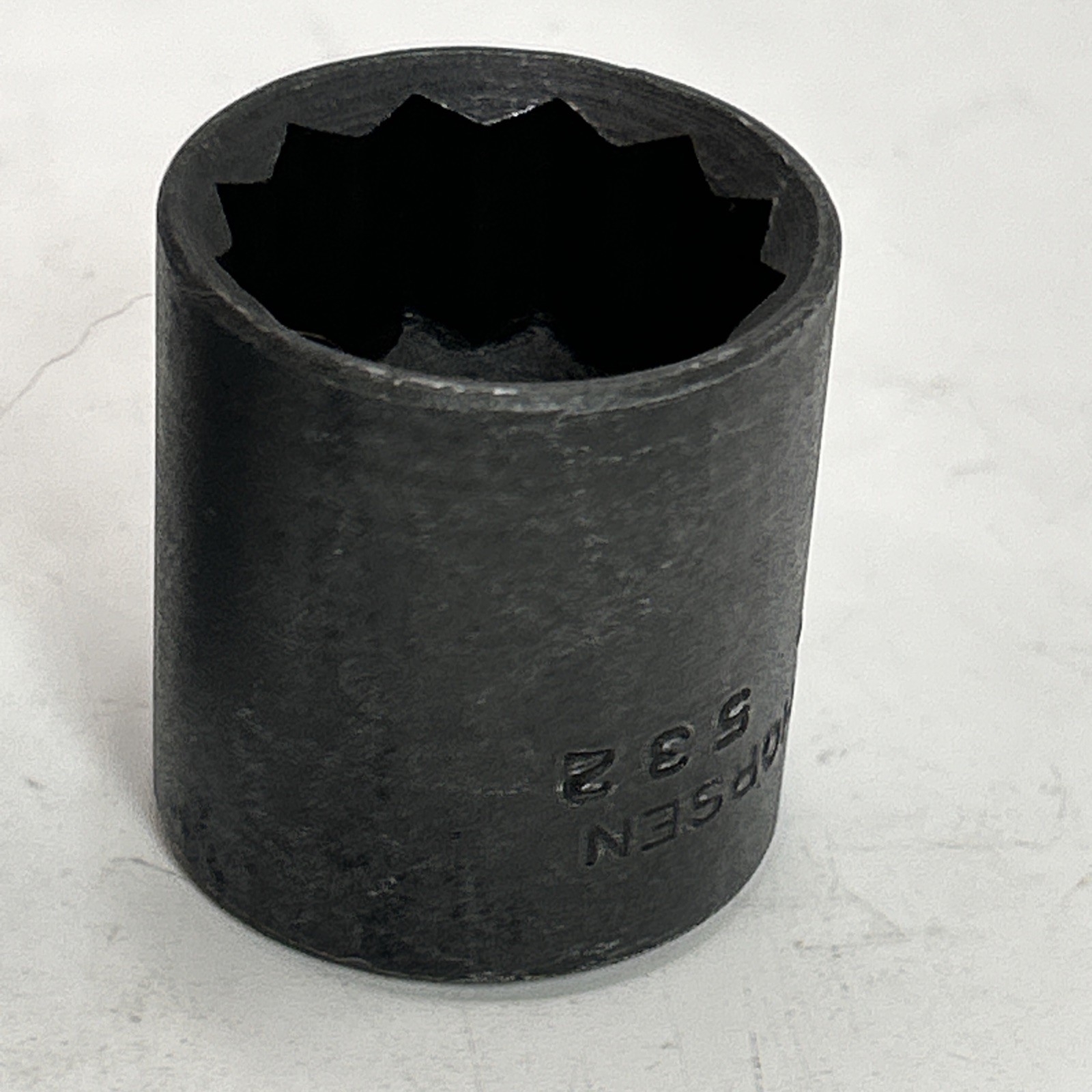 7 VINTAGE THORSEN 1/2″ DRIVE SET 12 POINT SOCKETS – 3/8 To 1/2 Adapter 7/16-1”