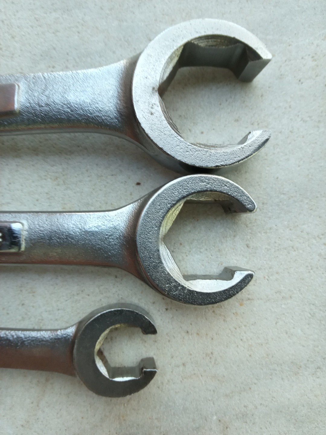 Craftsman Flare Nut 3pc Wrench Set (1) 3/4″x7/8″ (2) 11/16″x5/8″ (3) 7/16″x3/8″