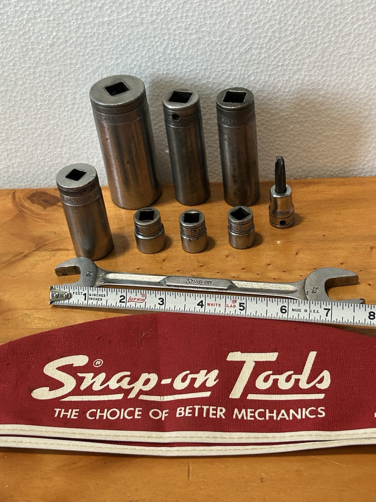 Mixed Lot Vintage Snap on Tools 1/4″ Drive SAE Sockets Specialty Breaker Bar