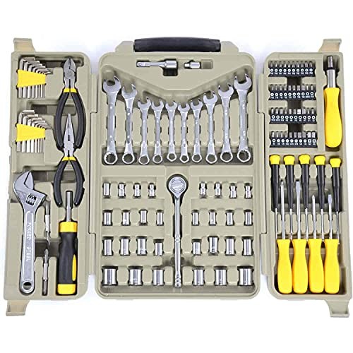 JEGS 80427 123-Piece Tool Set with Carry Case