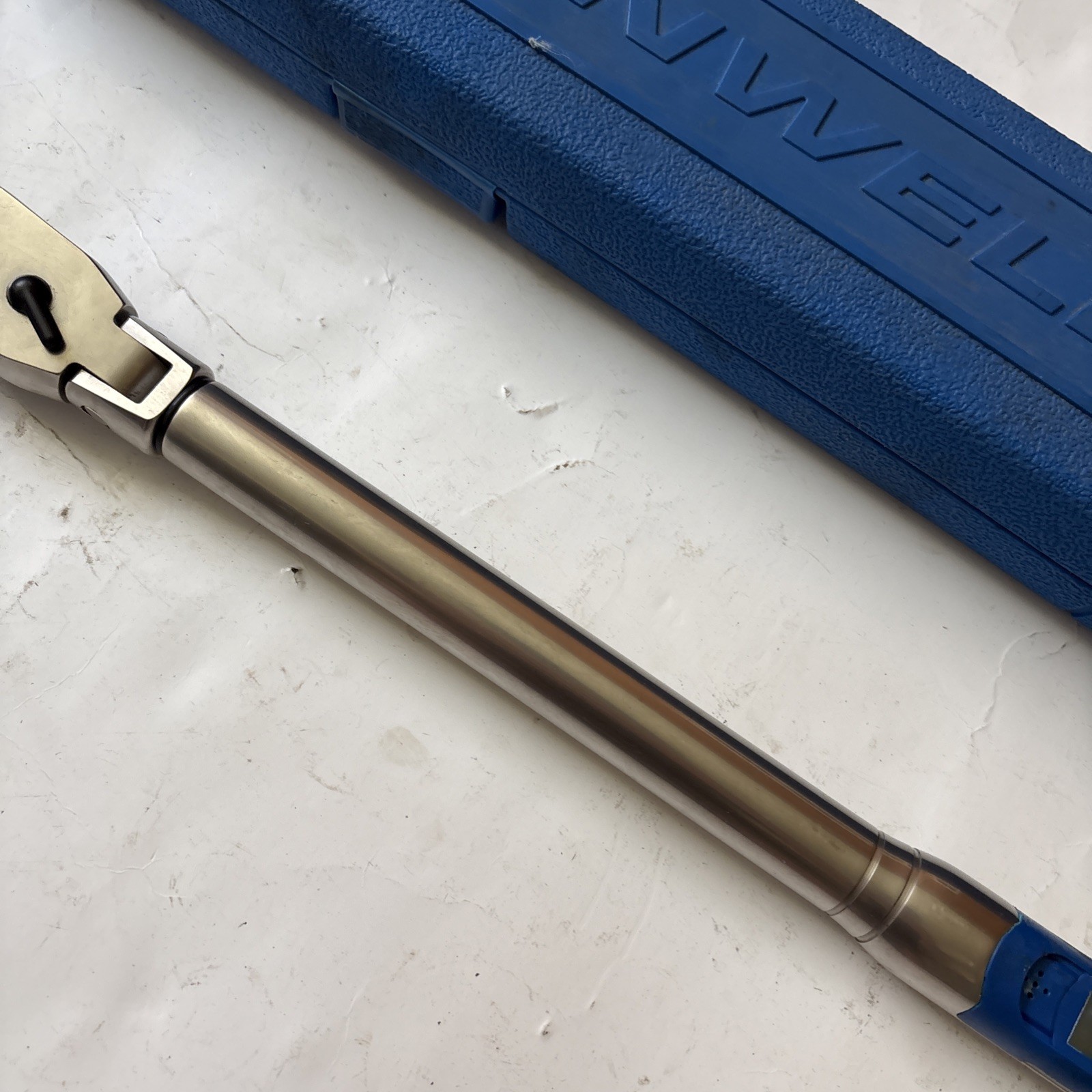 Cornwell Tools CTG5000ANGX 1/2″ Drive Flex Head Digital Torque Wrench In Case