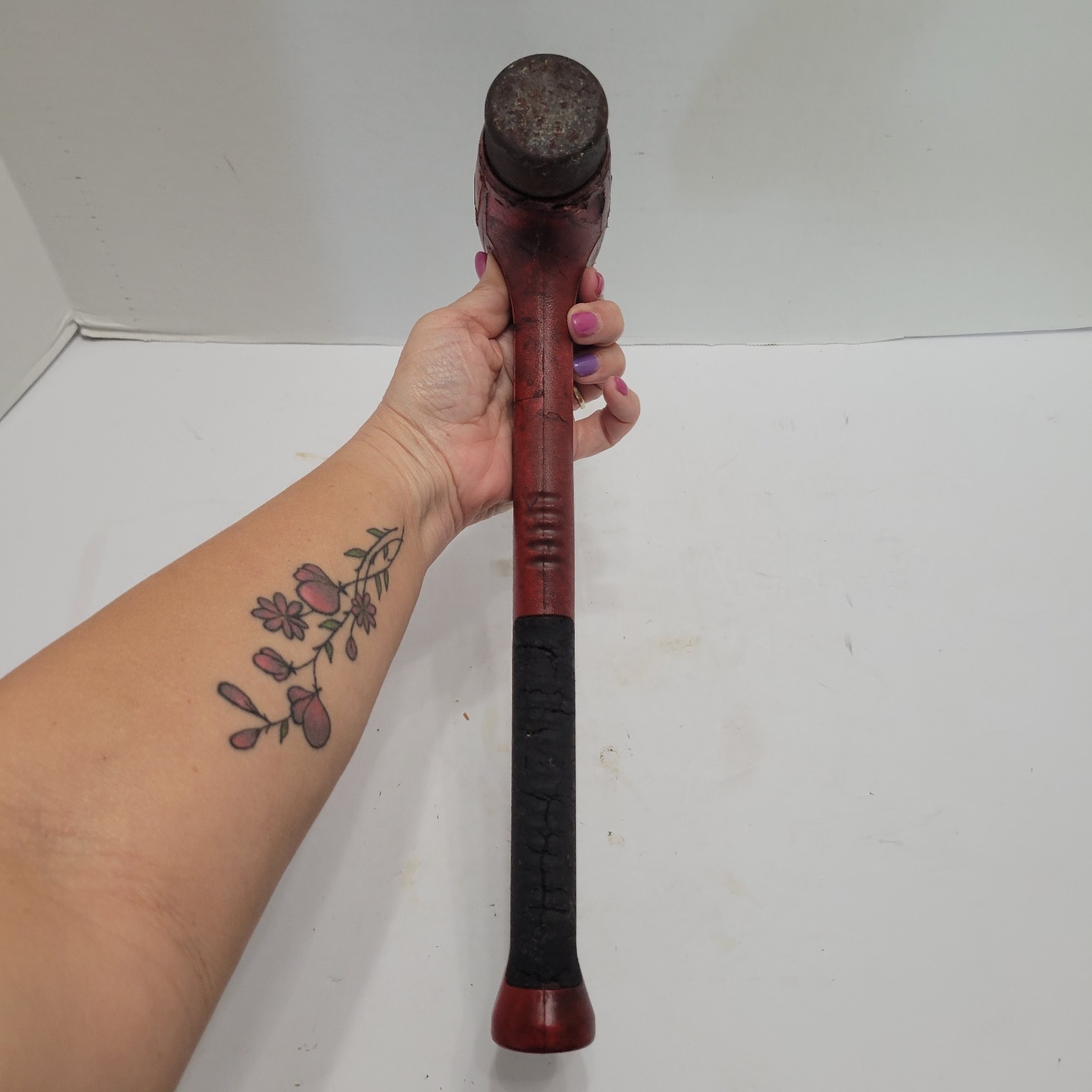 Snap-On Tools HBBD32 Red Ball Peen Dead Blow Hammer 32 Ounce. USA