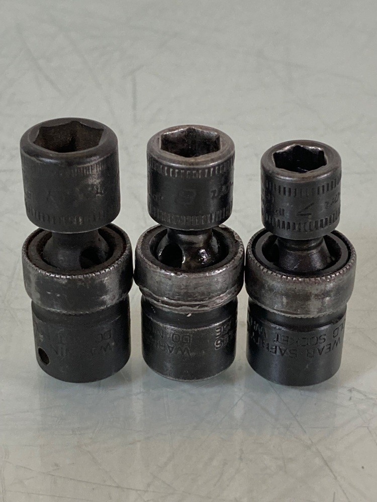 Snap On IPTMM 1/4″ Drive 6-Point Metric Flank Drive Shallow Swivel Impact Socket