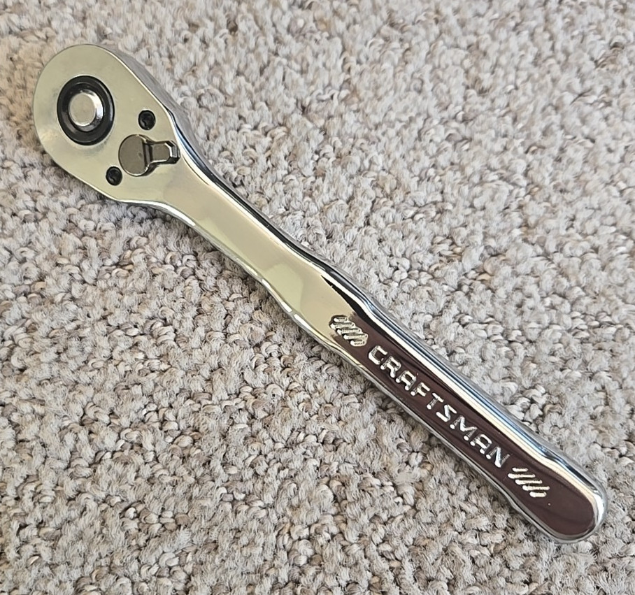 Craftsman CMMT86721 Ratchet 1/4 Inch Drive 72 Tooth Quick Release