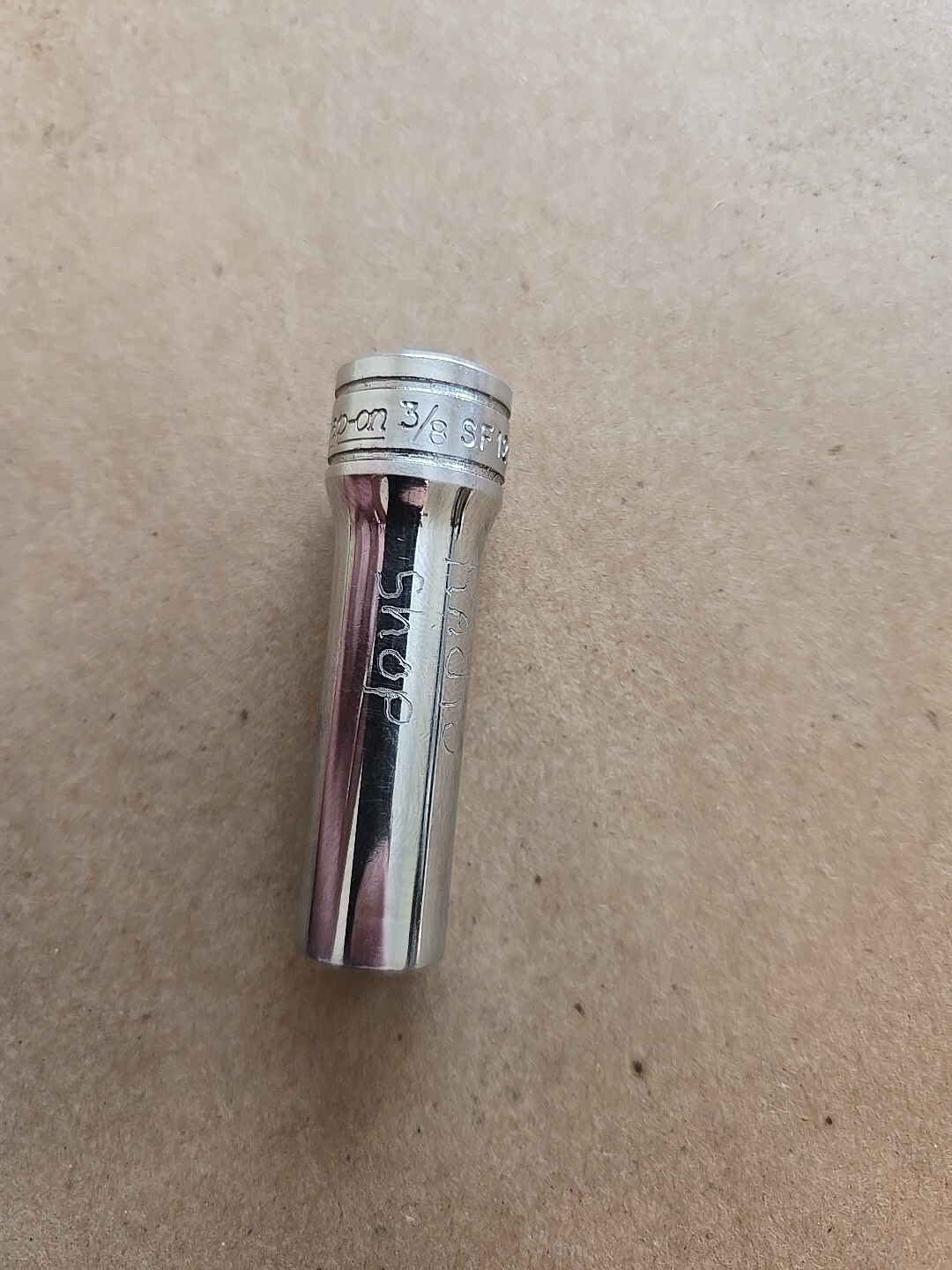 Snap On 3/8″ Drive 3/8″ 12PT Deep Chrome Socket SF121