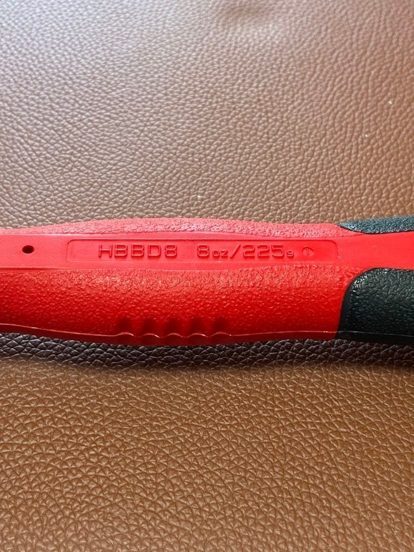Snap-on HBBD8 8oz Ball Peen Soft Grip Dead Blow Hammer [Unused]