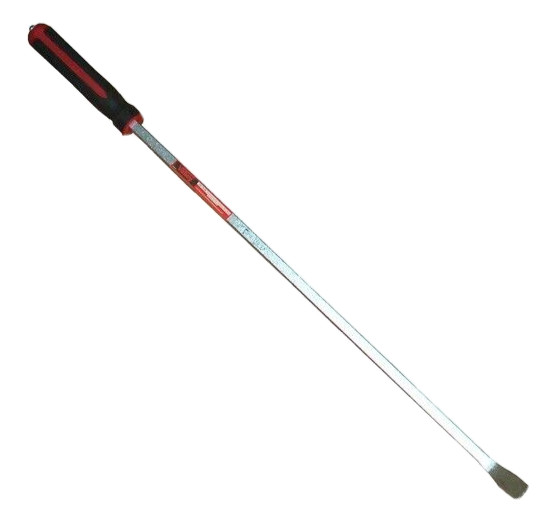 36″ Go-Thru Mechanic’s Pry Bar Chrome Molybdenum Jumbo Screwdriver Type Bar
