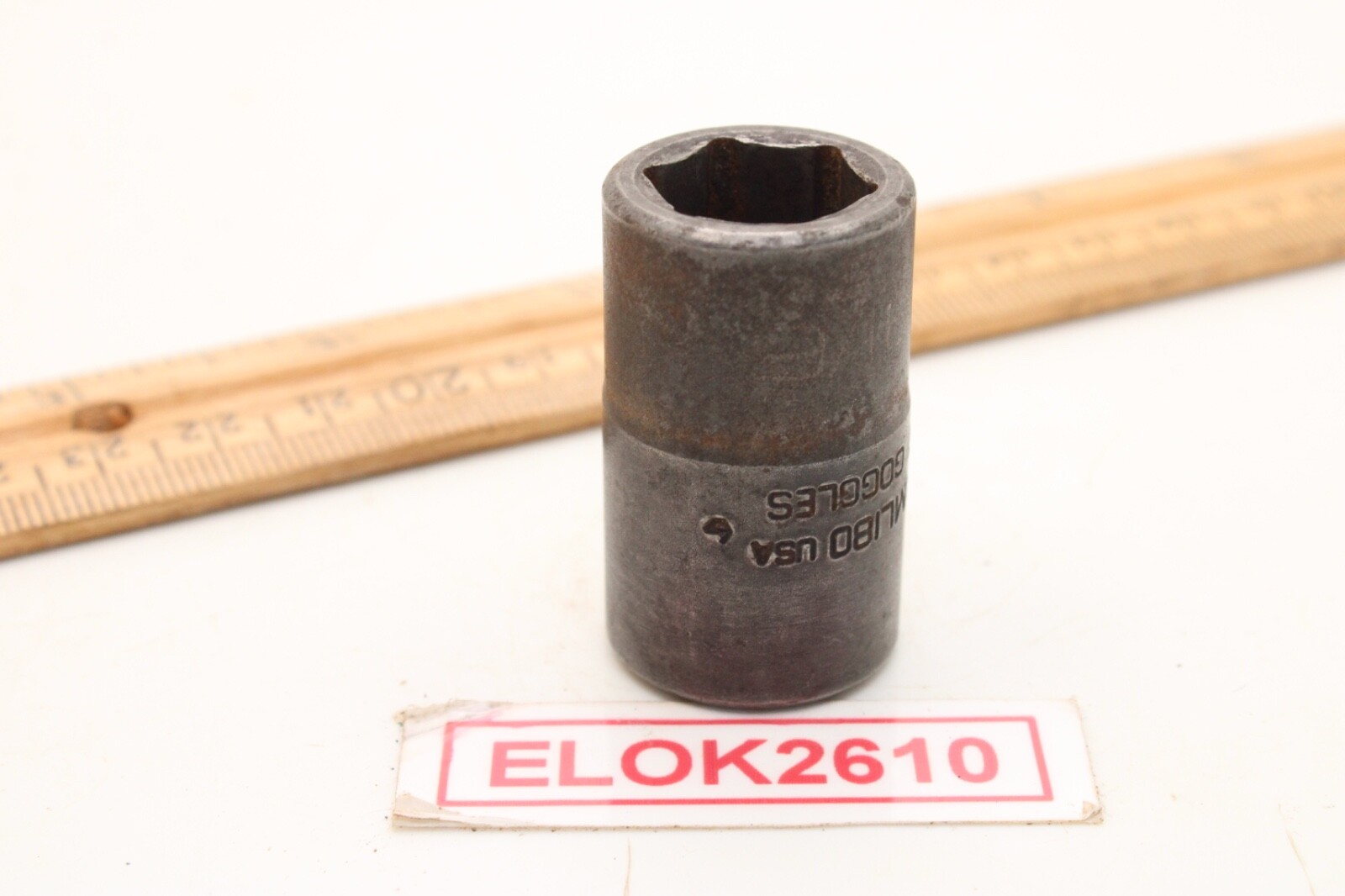 Snap-on IML180 9/16″ 1/2″ Drive 6 Point SAE Black Oxide Impact Socket USA