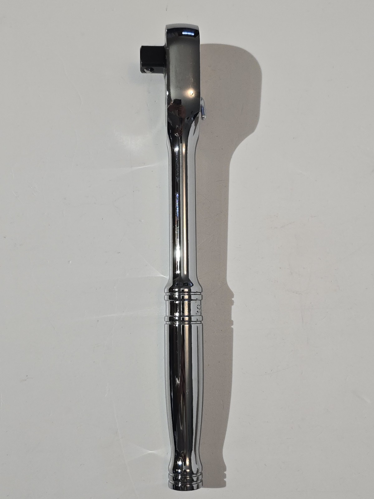 Snap-on Tools USA NEW STYLE 1/2″ Drive Dual 80 Tooth Chrome Handle Ratchet S80A