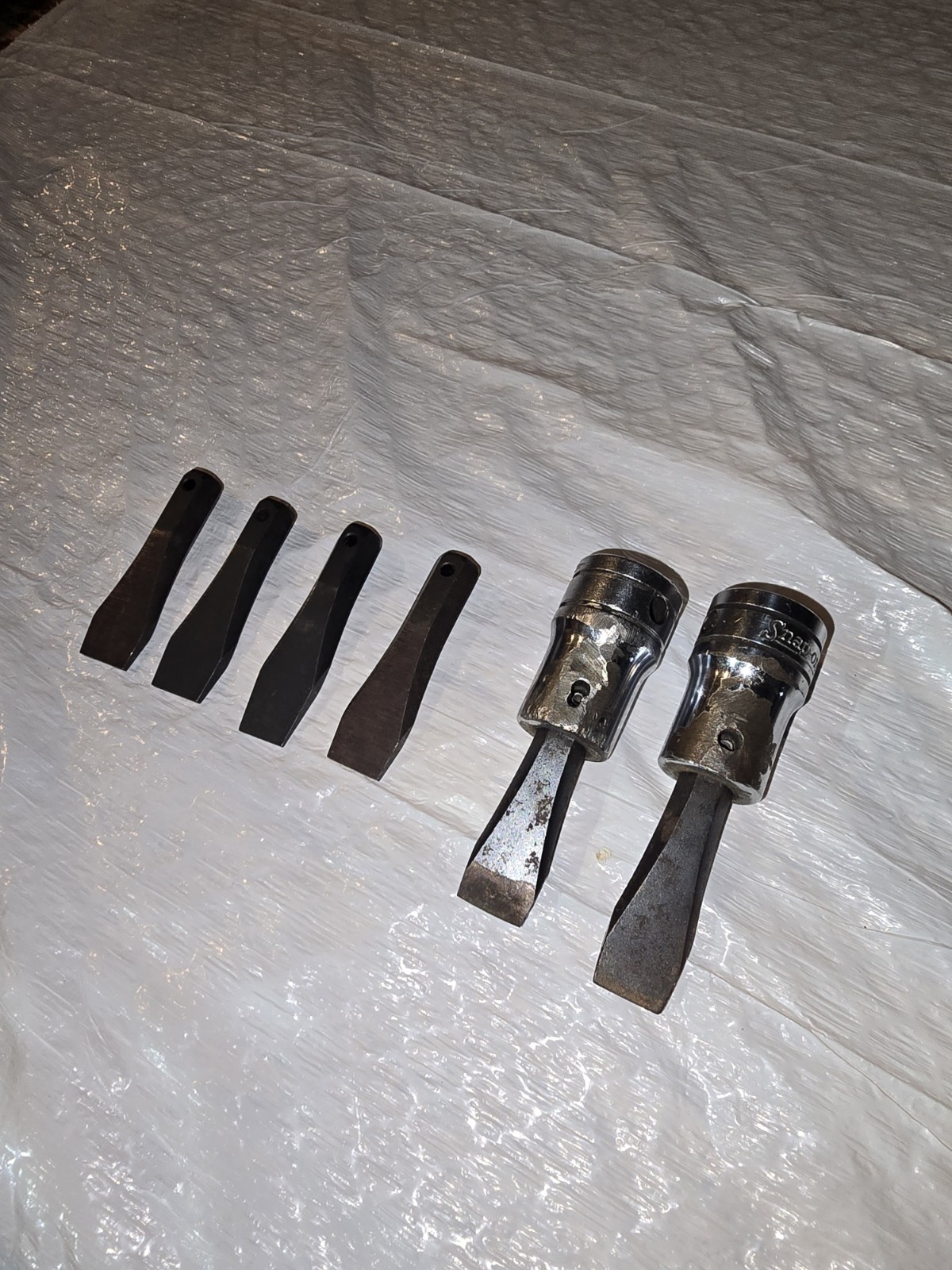 Snap On Tools SW32A and SW284A Flat Tip 1/2″ Drive With 4 Additional Bits