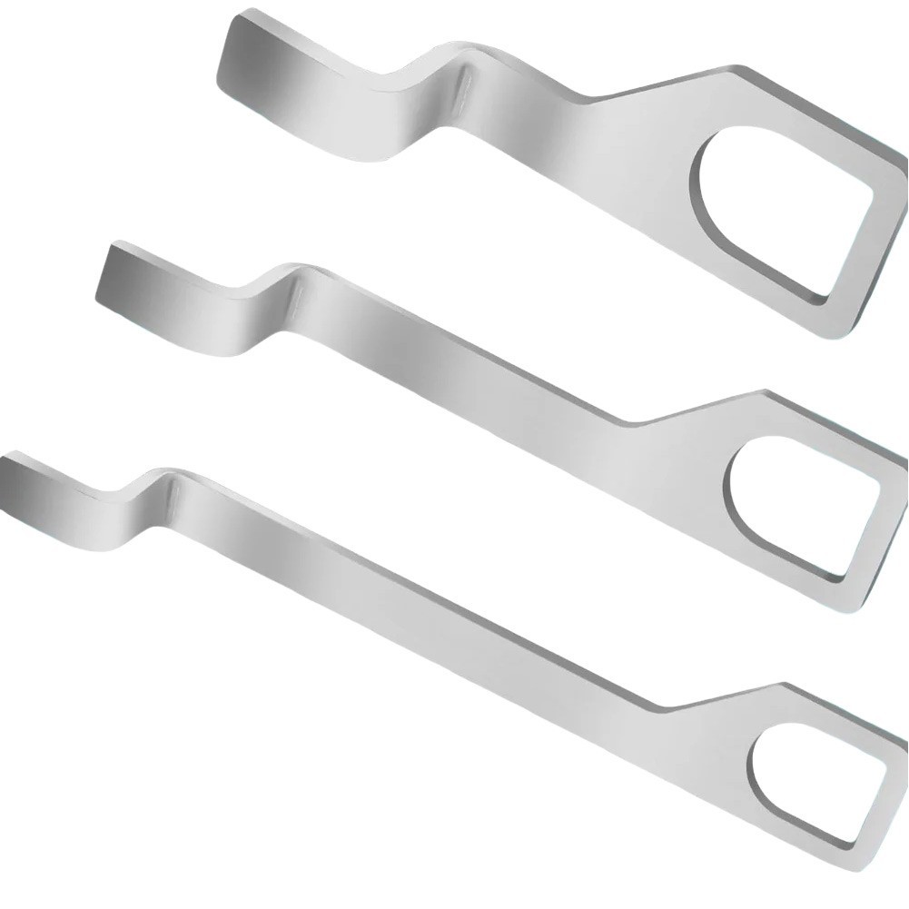 Tailgate Extension Hooks Stainless Steel 10 15 20cm for T5 and For T6 Models