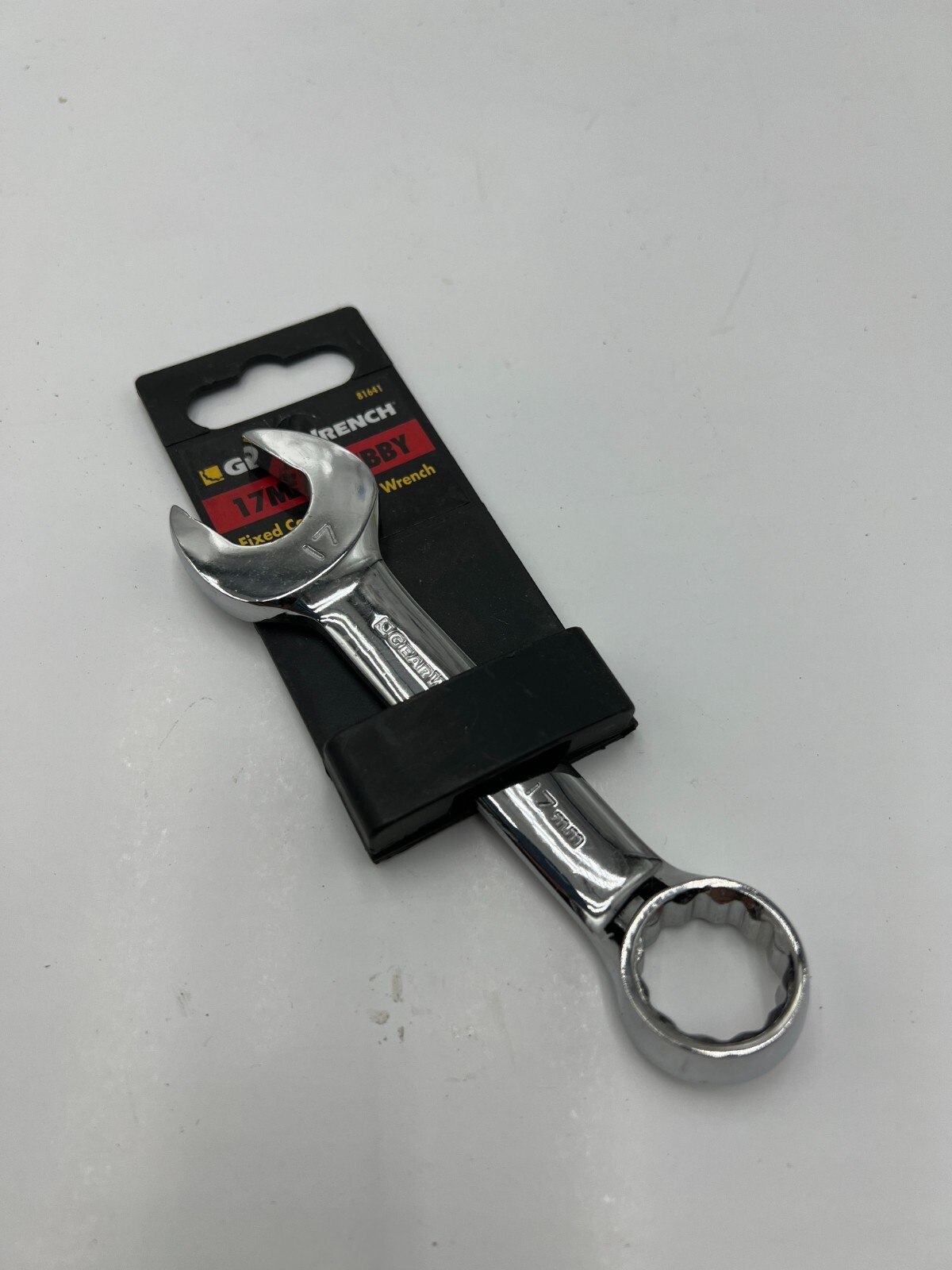 Gearwrench 81641 Stubby Combination Non-ratcheting Wrench 17mm Stubby