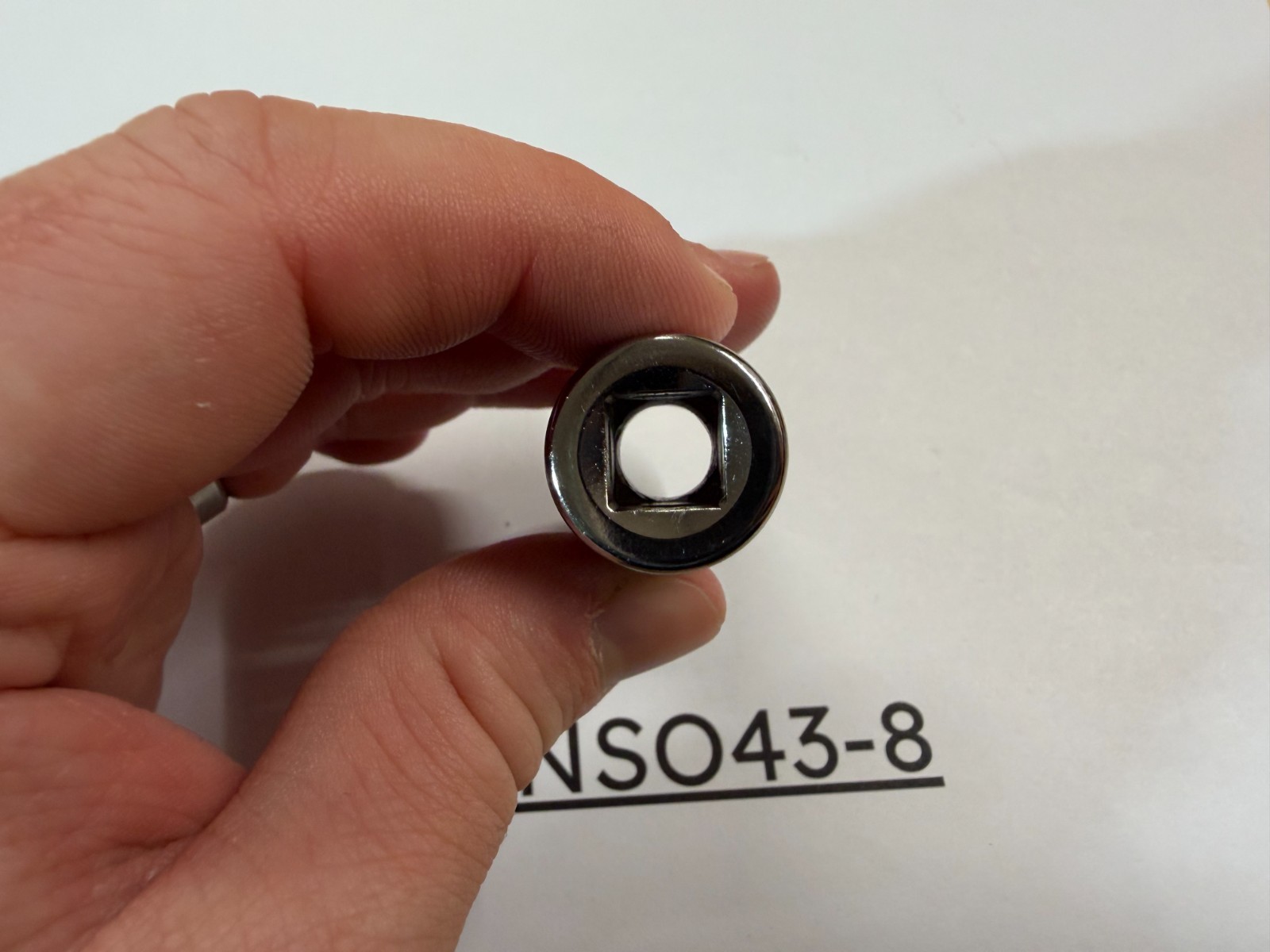 Snap-on Tools USA NEW 3/8″ Drive 9/16″ SAE 6pt Deep Flare Nut Socket FRX181