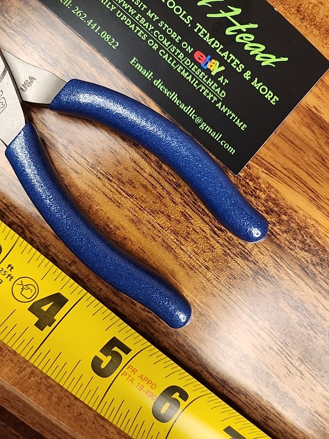 *NEW* Snap On 85ACF POWER BLUE 5″ VectorEdge Diagonal Cutter FREE SHIP