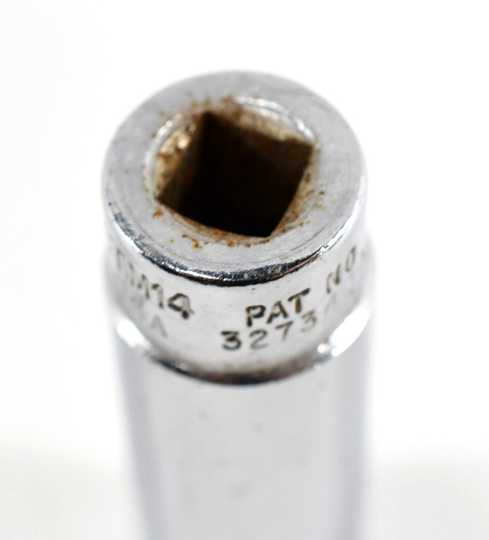 SNAP-ON STM14 7/16 1/4 drive deep well socket 6pt N903