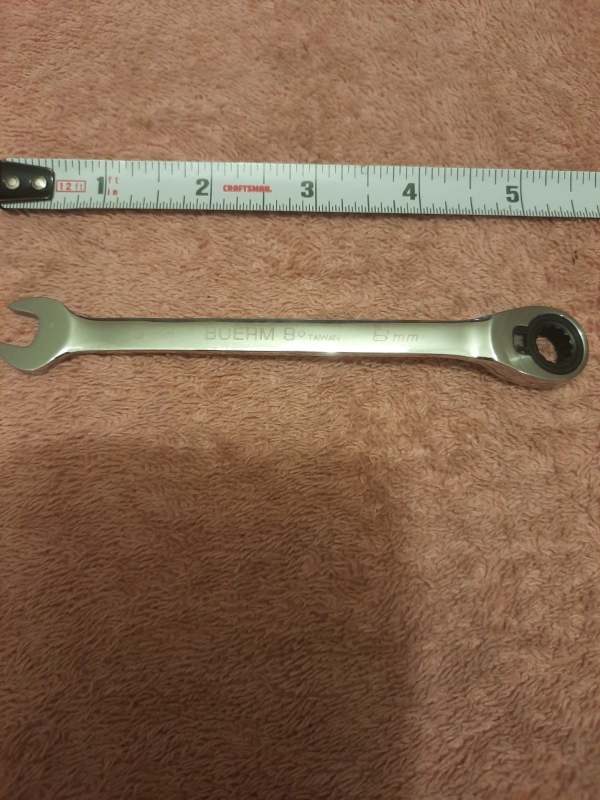 Blue Point By Snap On Tools 8 Mm Combination Ratchet Wrench Reversible