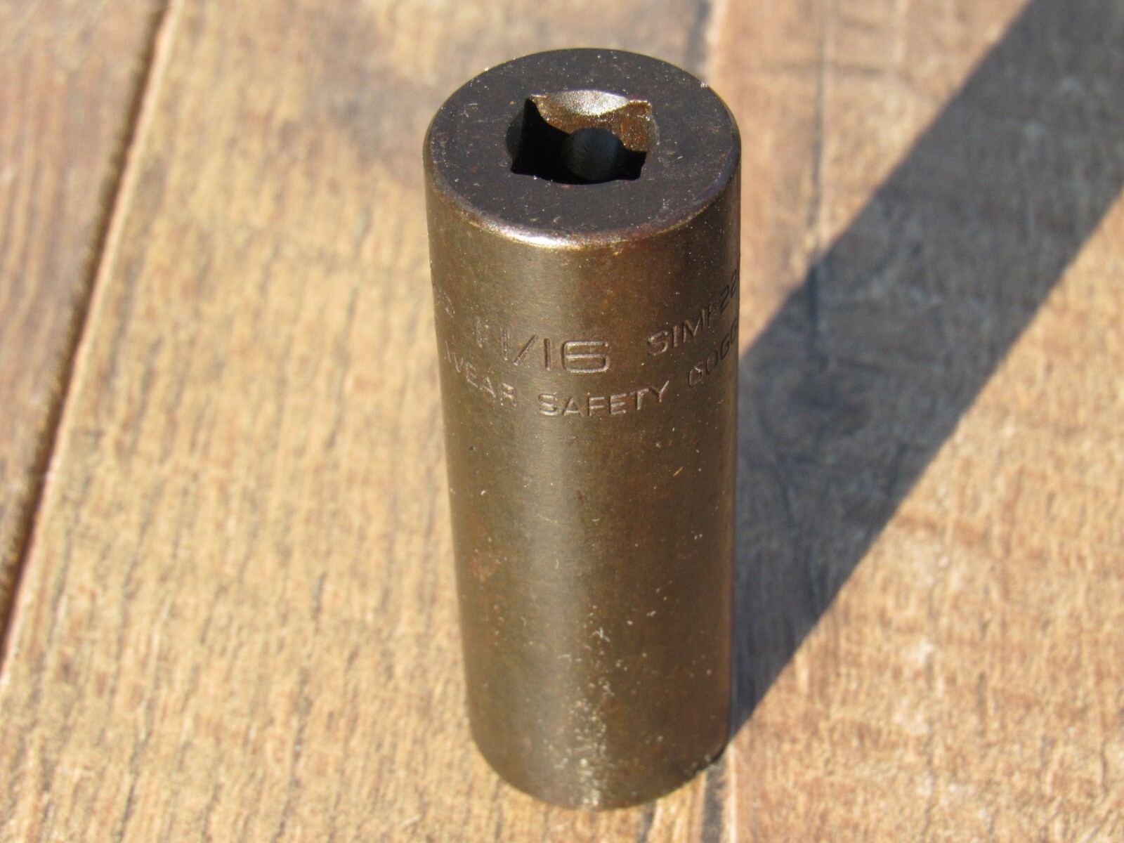 SNAP ON SIMF220 3/8″ DRIVE 11/16″ DEEP IMPACT SOCKET 6 POINT NEW LOGO SIMF 220