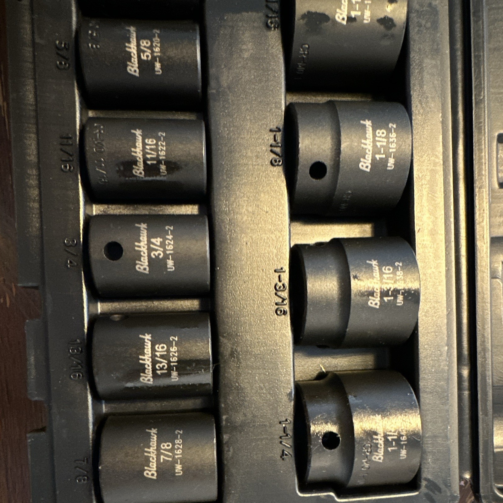 Blackhawk Proto 1/2” Drive Impact Socket Set UW-1615S