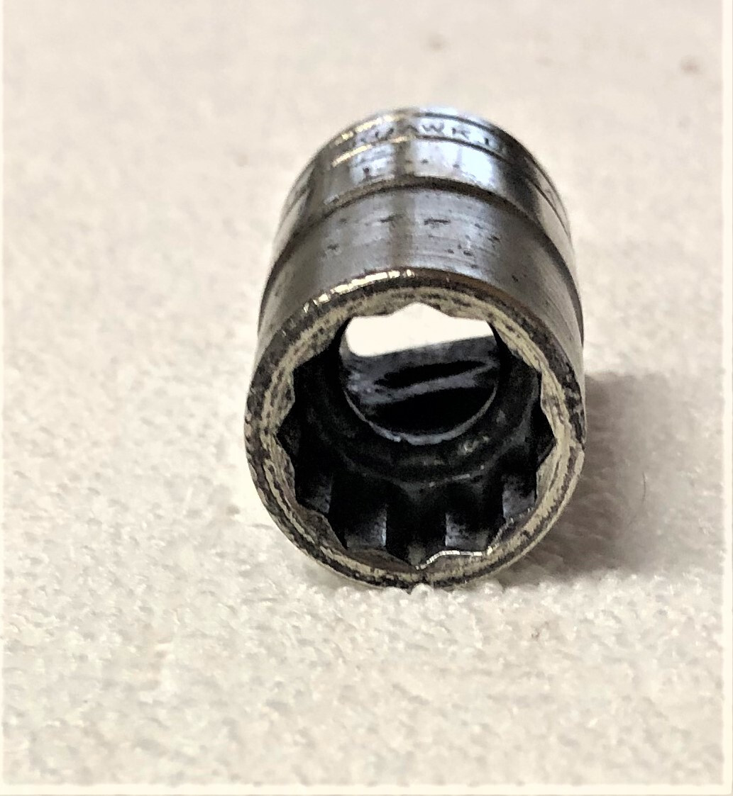 Vintage Blackhawk USA 1/2″ Drive 9/16″ Standard 12 Point Socket 40118