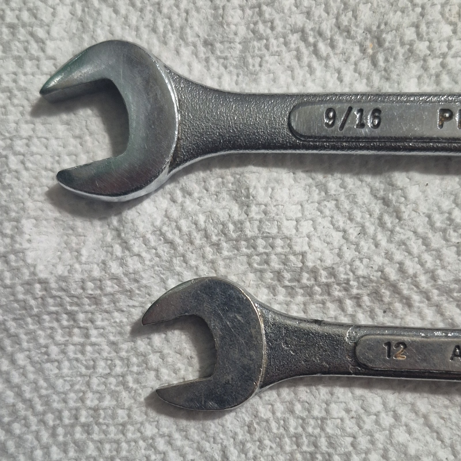 Mixed Wrench Lot of 4 Ace Hardware Pro-Mate 9/16 7/16 12mm Mechanics Tools