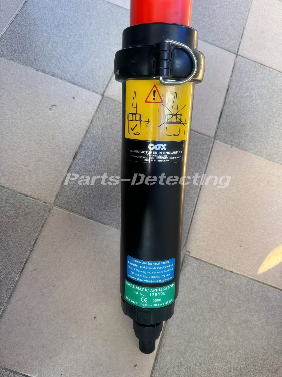 Window Pneumatic Double Cartridge Adhesive Gun VAS5237 For VW Audi Porsche