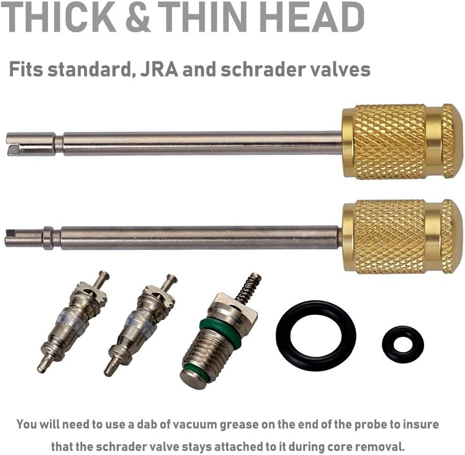 Automotive AC R134A R1234YF Valve Core Remover and Installer Tool Set
