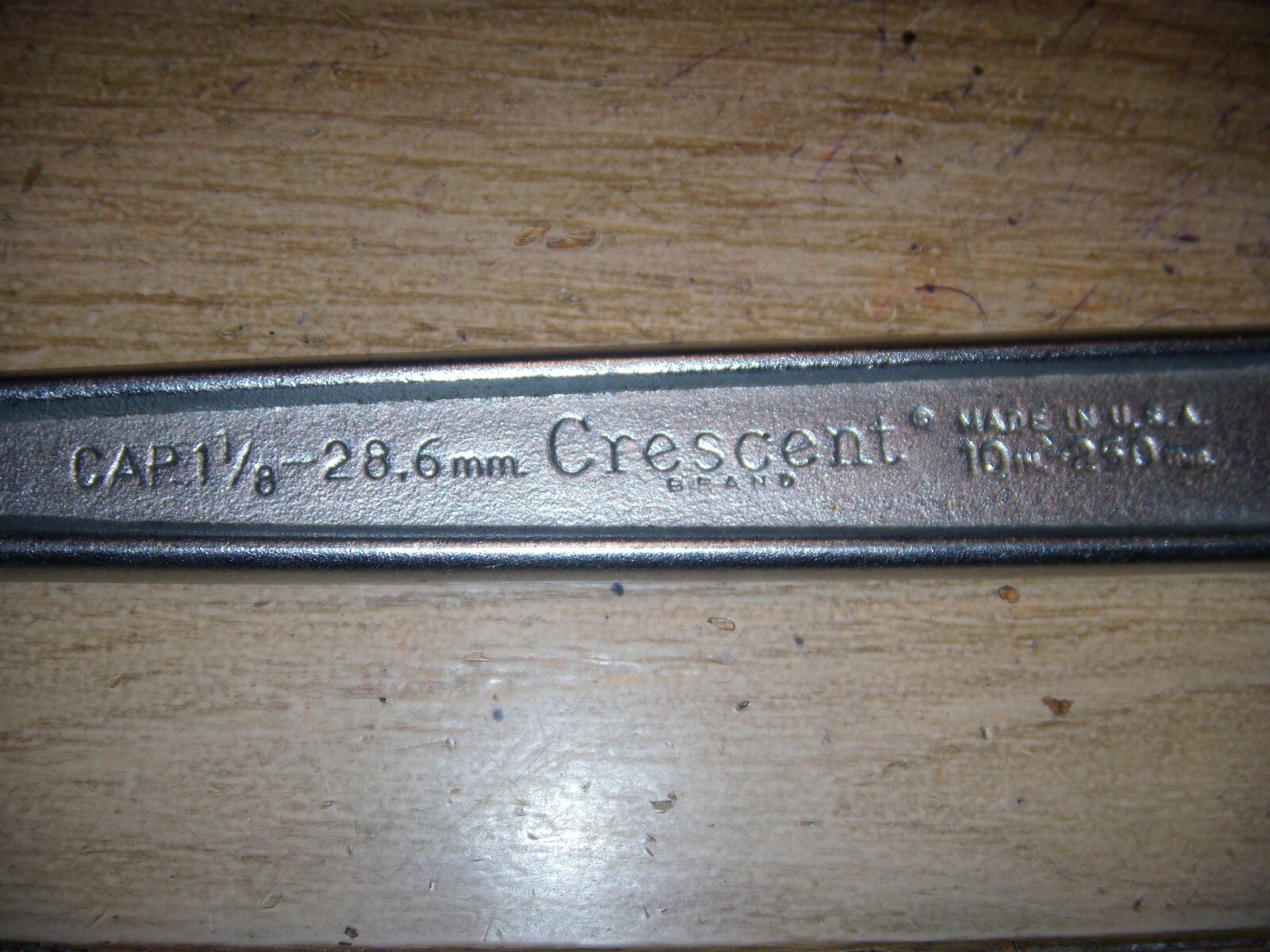 10″ CRESCENT WRENCH 250 MM HEAVY DUTY FORGED STEEL USA