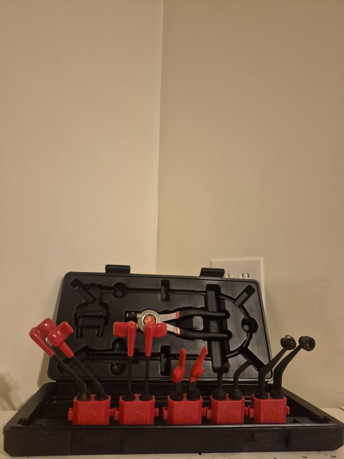 KD Tools Gear Plier Multiple Tip Geared Pliers Systems 3835- NO CABLE HOSE CLAMP
