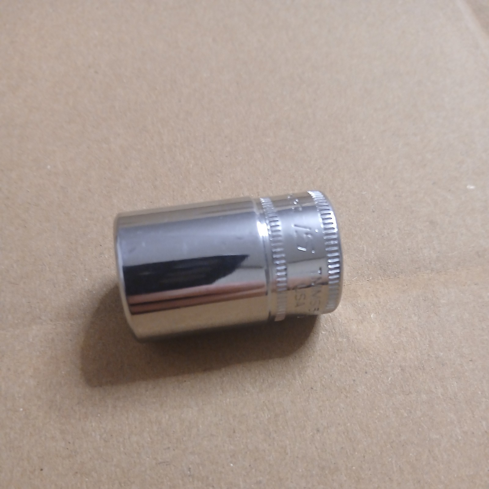 Snap On 1/4″ Drive 15MM 6PT Metric Semi Deep Chrome Socket USA TMMS15