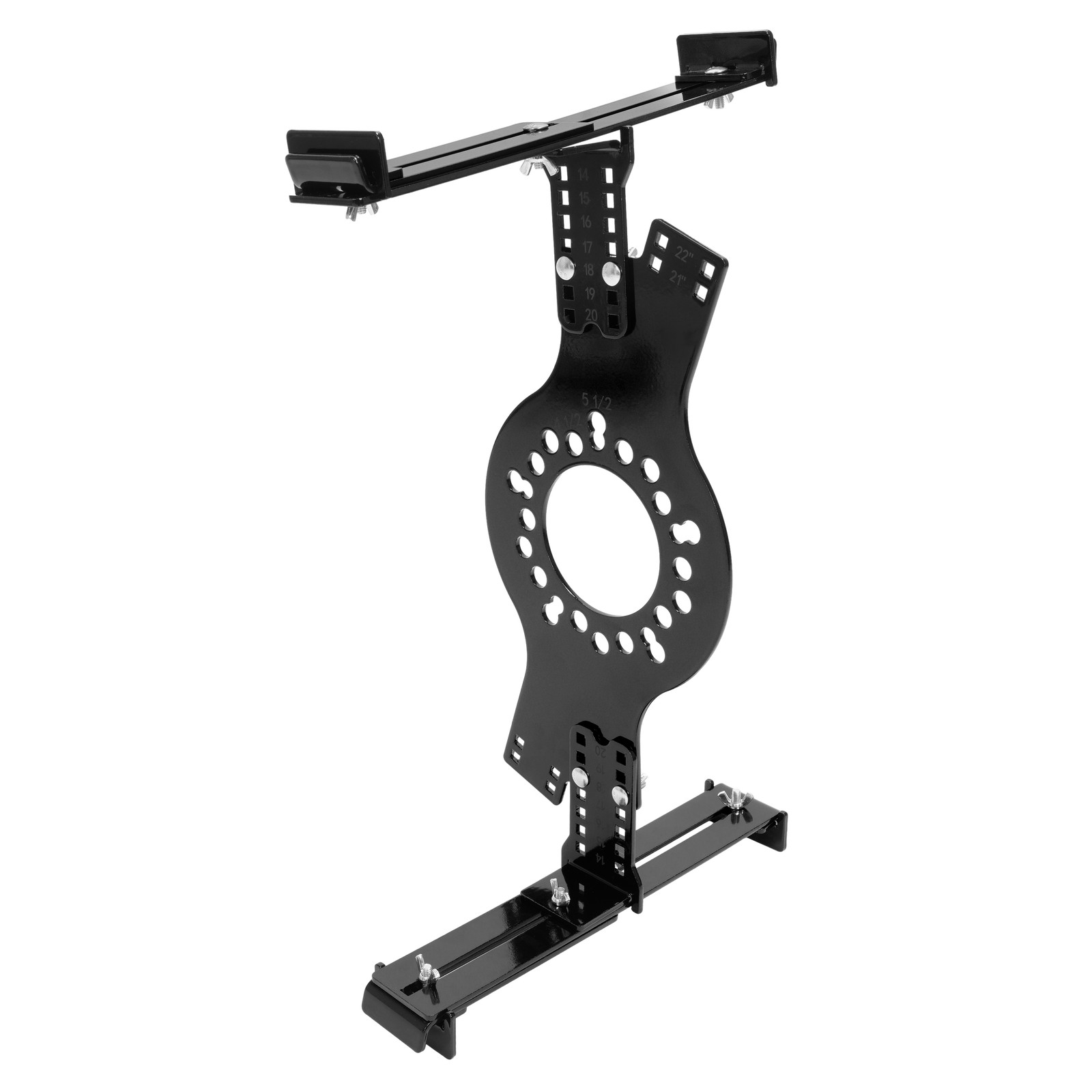 5-Lug Pattern 14″-22″Wheel Fitment Simulator Tool Tire Size For Measuring Mockup