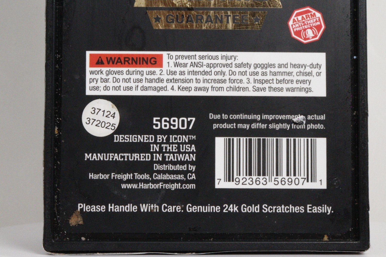 ICON 3/8” 24K Gold Plated Professional Ratchet Socket Wrench (56907)