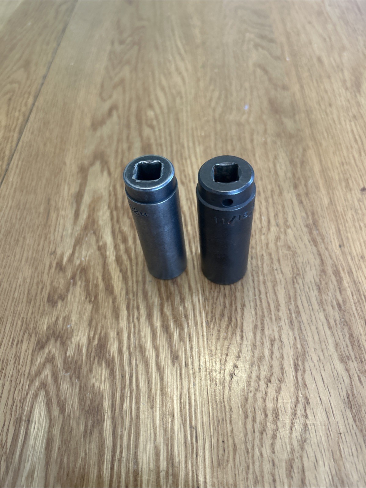 MAC Lot Of 2 DEEP IMPACT SOCKETS (5/8″ & 11/16”) 3/8” Drive 12pt