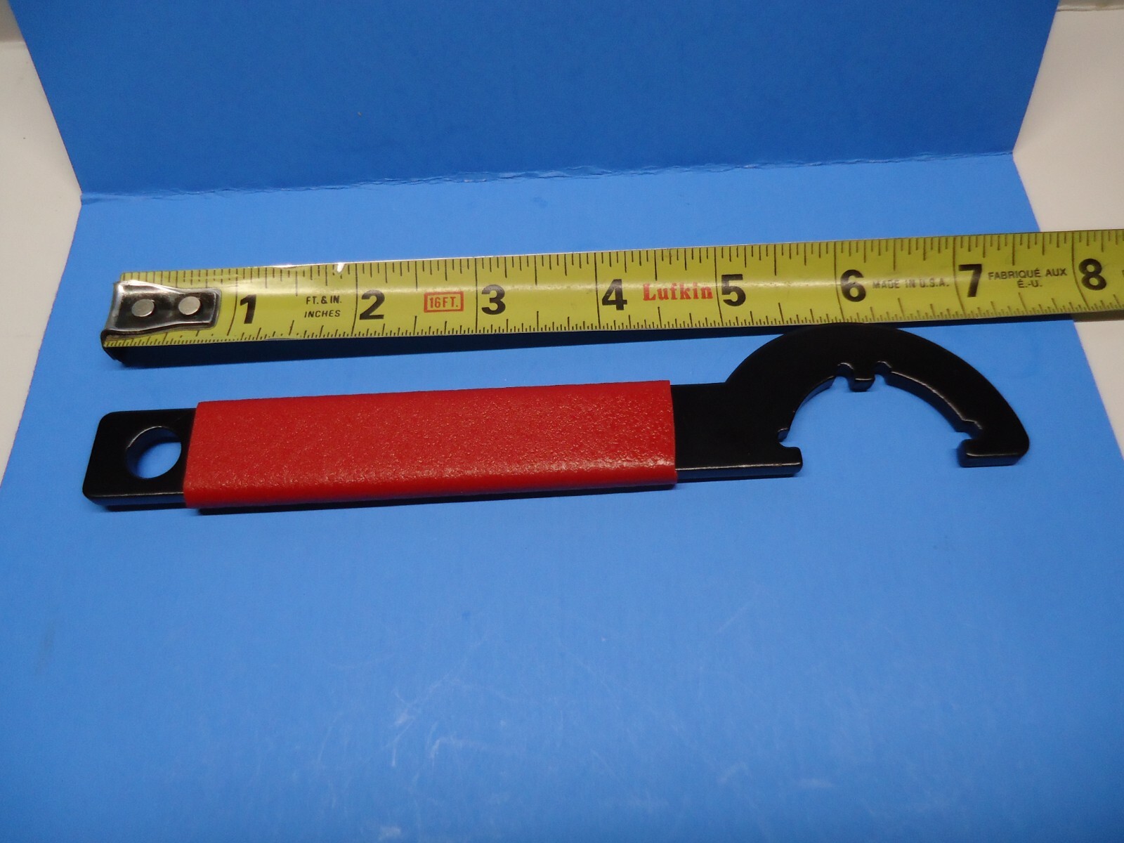 Small Spanner wrench with multiple fitments