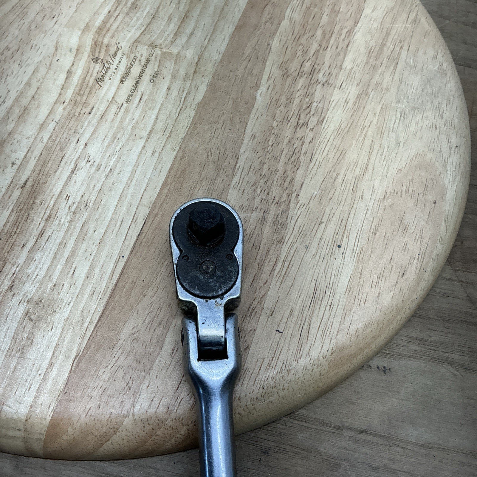 Snap On Tools USA 3/8 Drive Flex Head Standard Handle Ratchet F731 Vintage(k)