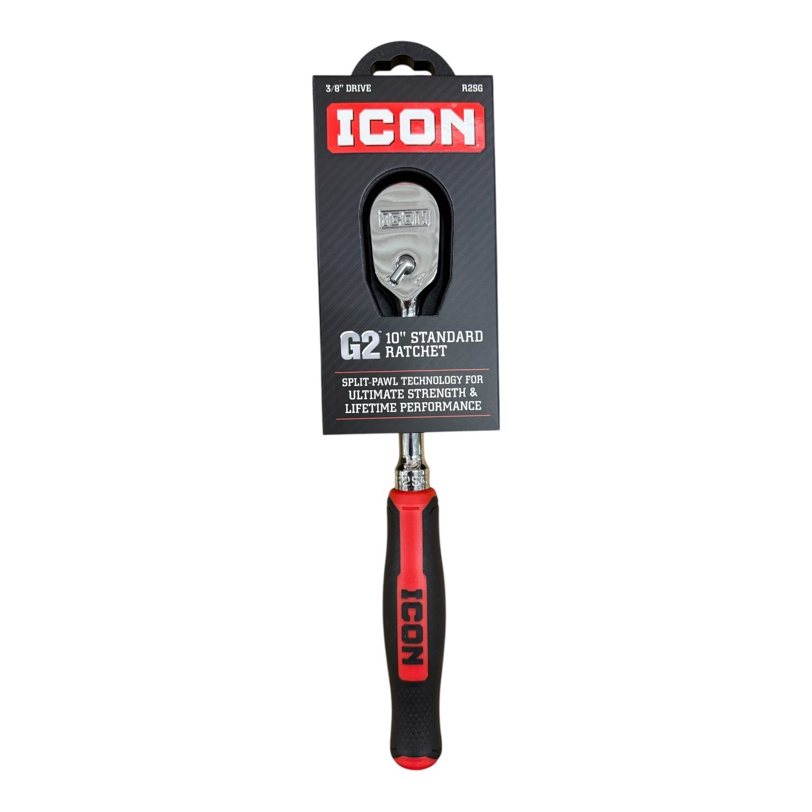 ICON G2 10 IN ,3/8 in. Drive, Standard Ratchet with Comfort Grip R2SG 70452