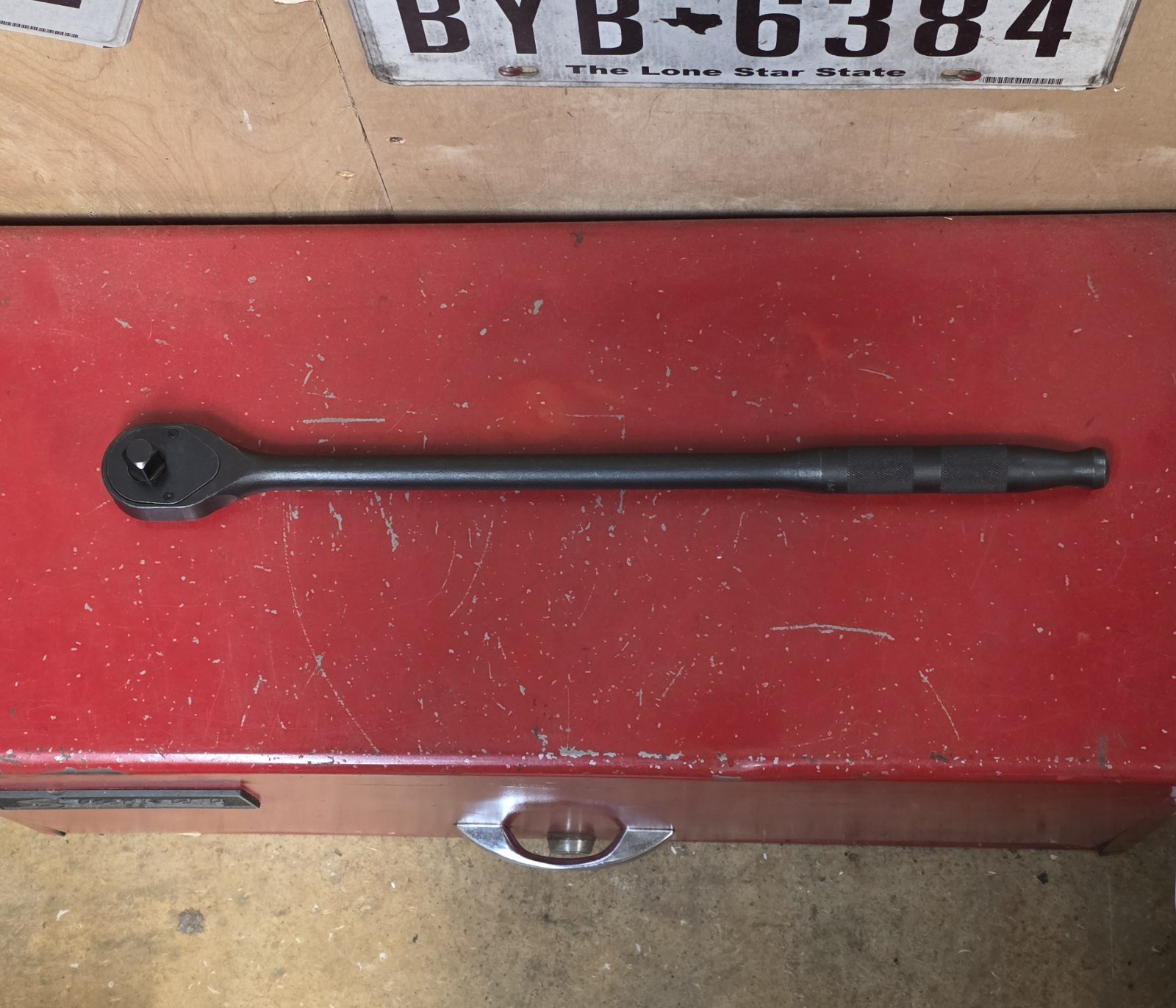 Proto 1/2″ Drive 18″ Long Black Oxide Ratchet 90 Tooth J5450HTCBL 2V USA