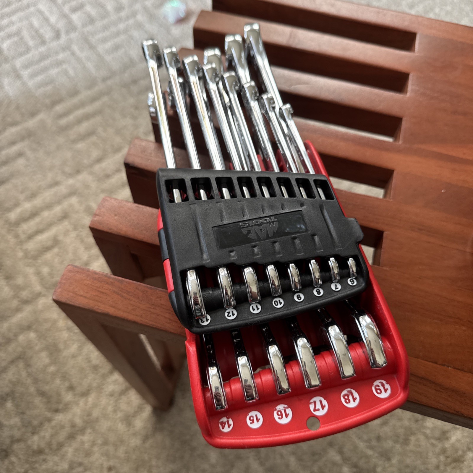 MAC Tools 11 Pc Metric Combination Wrench Set: 6-19mm