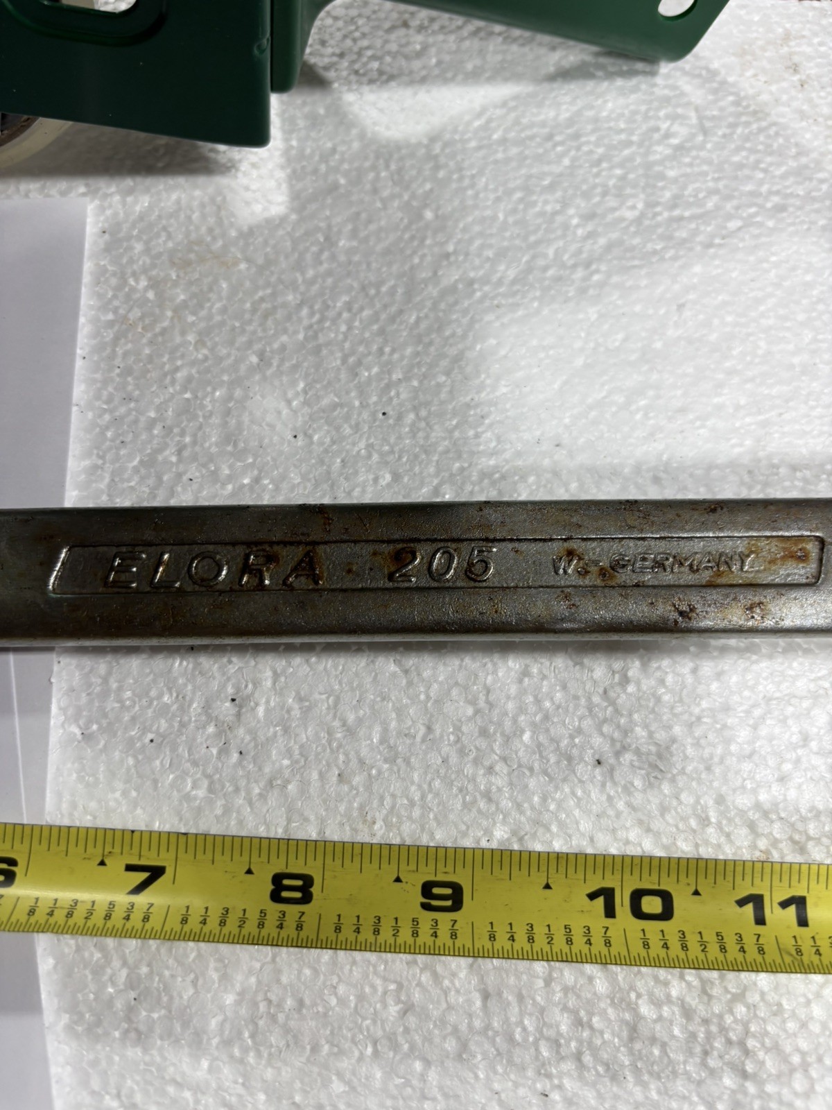 Vintage ELORA 205 36 mm Metric Combination Wrench Spanner W. Germany