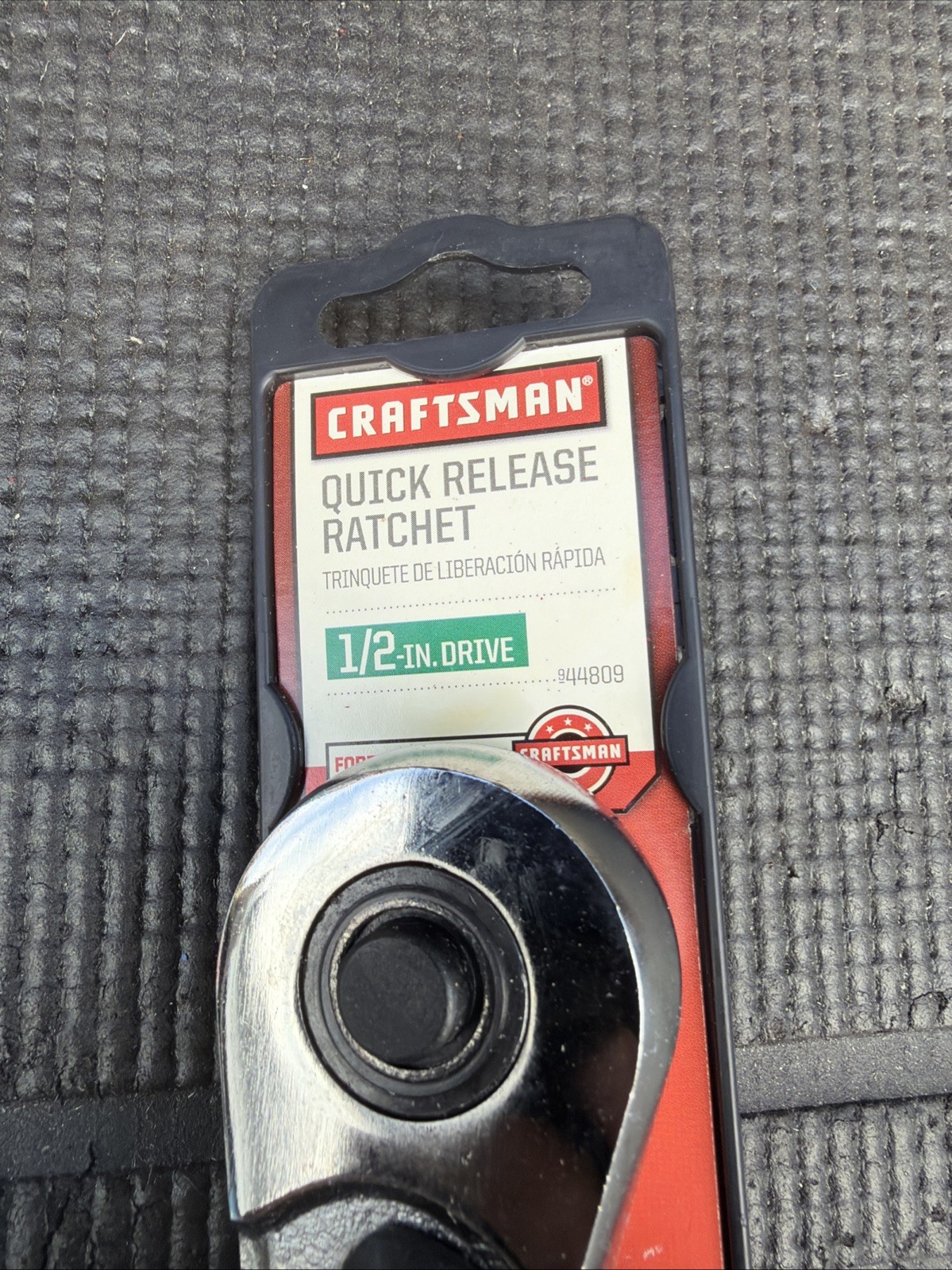 Sexy Sears Craftsman USA Nos 1/2” Drive Ratchet 44809 On Hang Tag K7Z