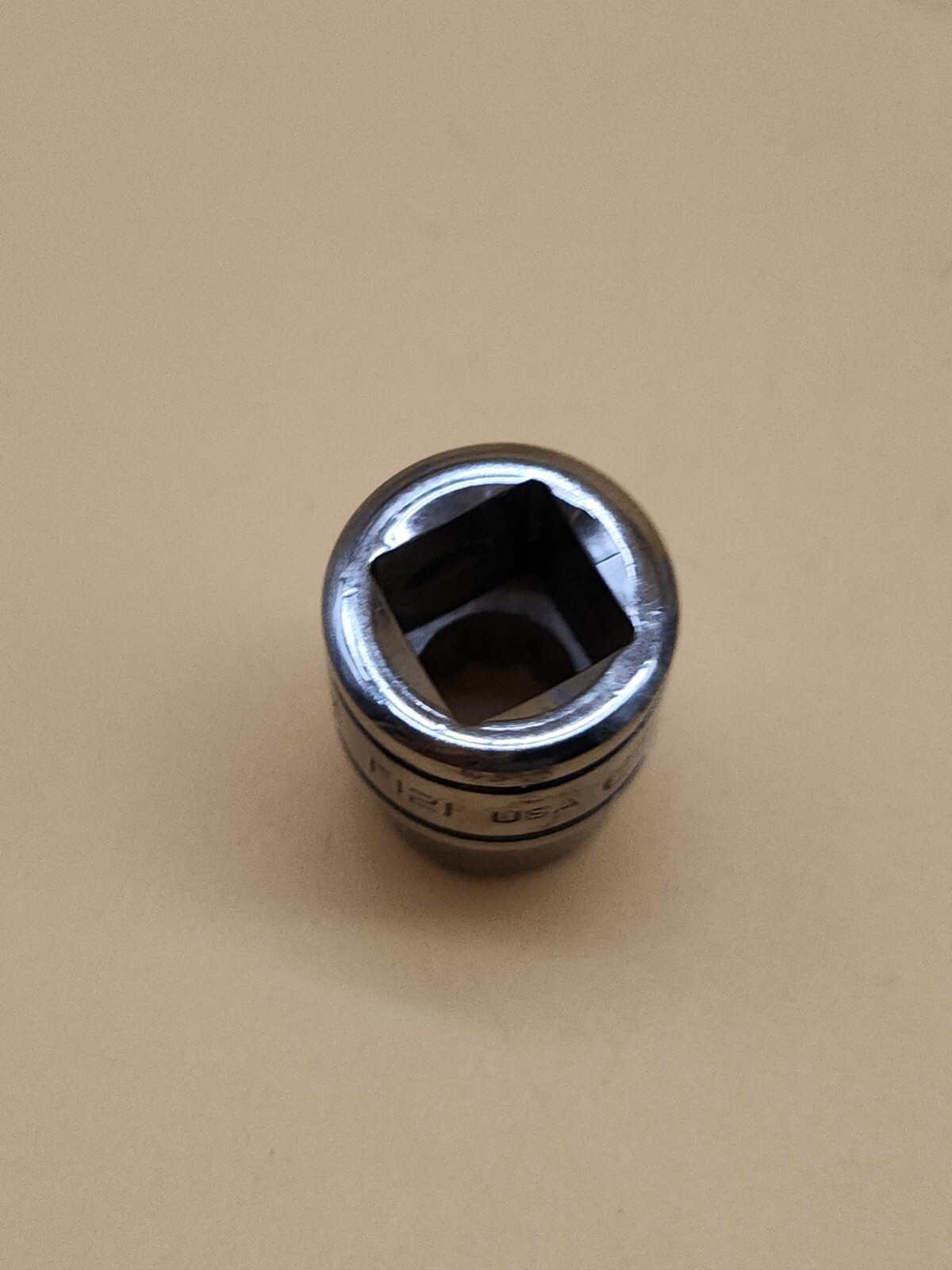 Snap-on Tools F121 3/8″ Drive 3/8″ SAE 12 point Shallow Chrome Socket USA