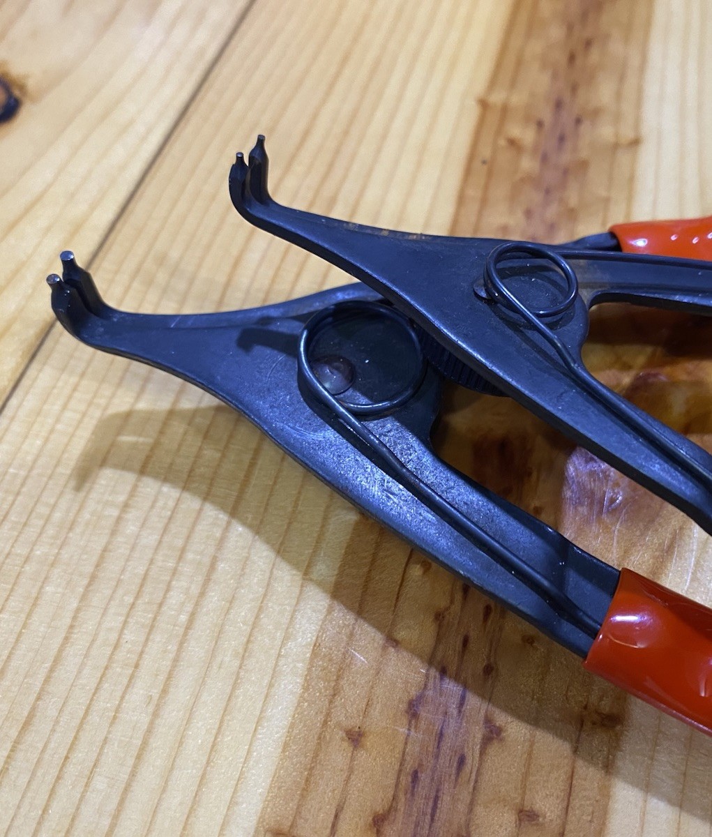 Snap-On 4pc convertible Snap ring pliers set PRH129, PRH349, PRH34 & PRH12
