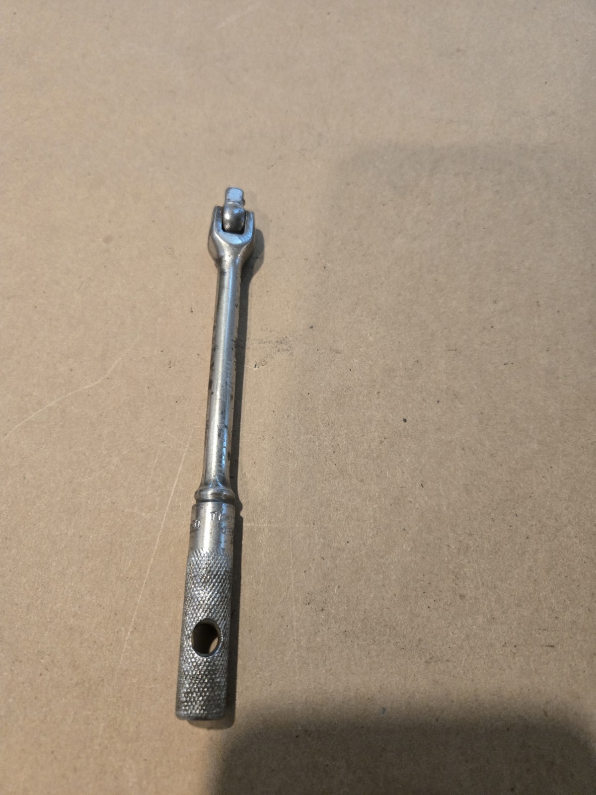 Snap On Vintage 1/4″ Drive 6″ Long Chrome Breaker Bar USA READ AD TM-10-D